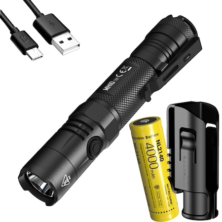 NITECORE MH10 v2 1200 Lumen USB-C Rechargeable Flashlight MH10 V2